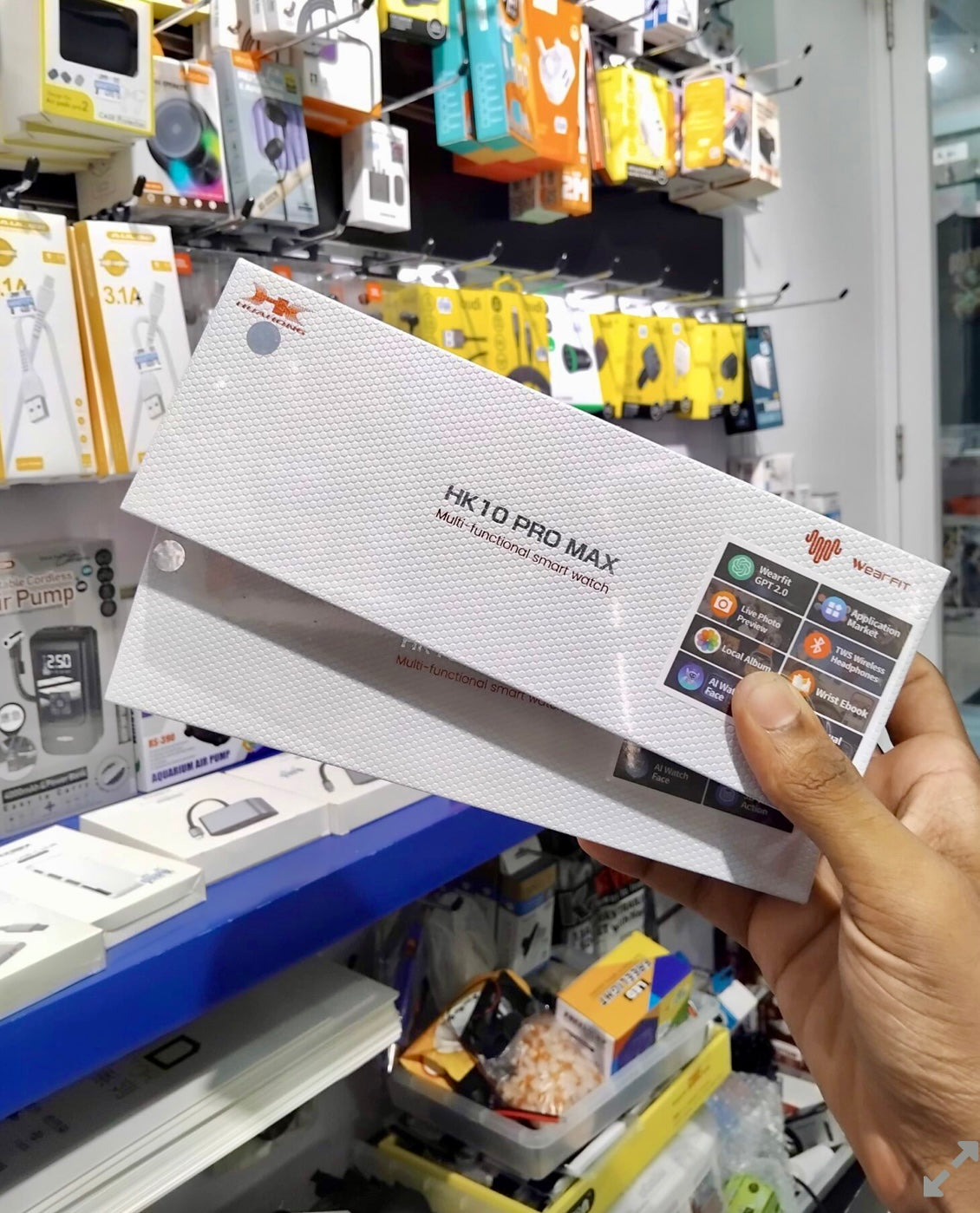 HK10 Pro Max Slim Design With Stainless Steel Finish Smart Watch {2024 Oct Edition} - Upgraded Version Of Series 10