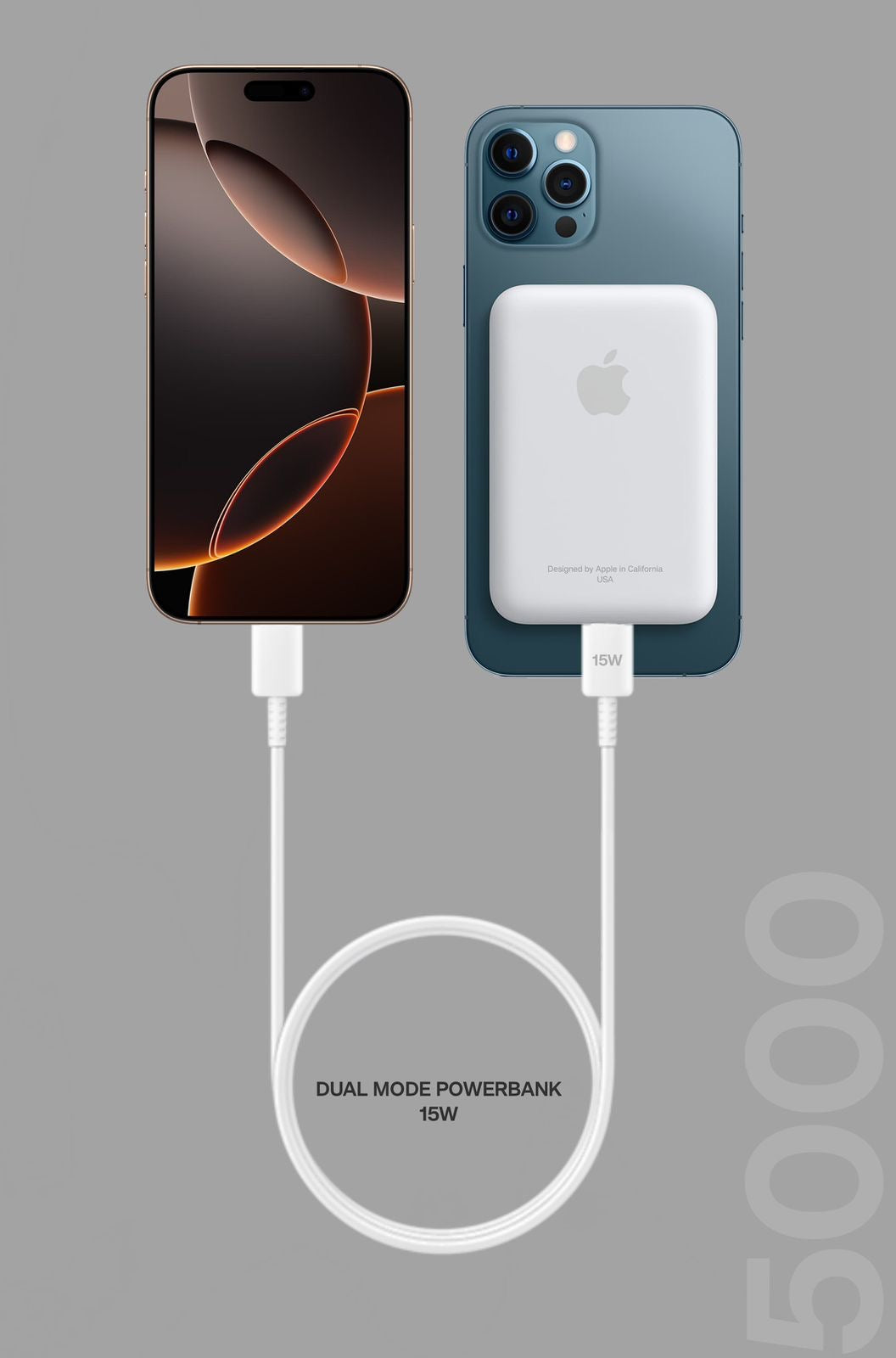 3 In 1 MagSafe Powerbank With Type C Port - 2025 Edition