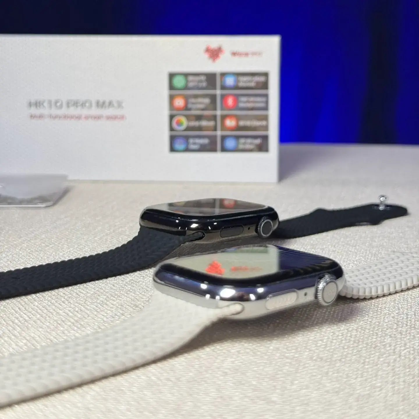 HK10 Pro Max Slim Design With Stainless Steel Finish Smart Watch {2024 Oct Edition} - Upgraded Version Of Series 10