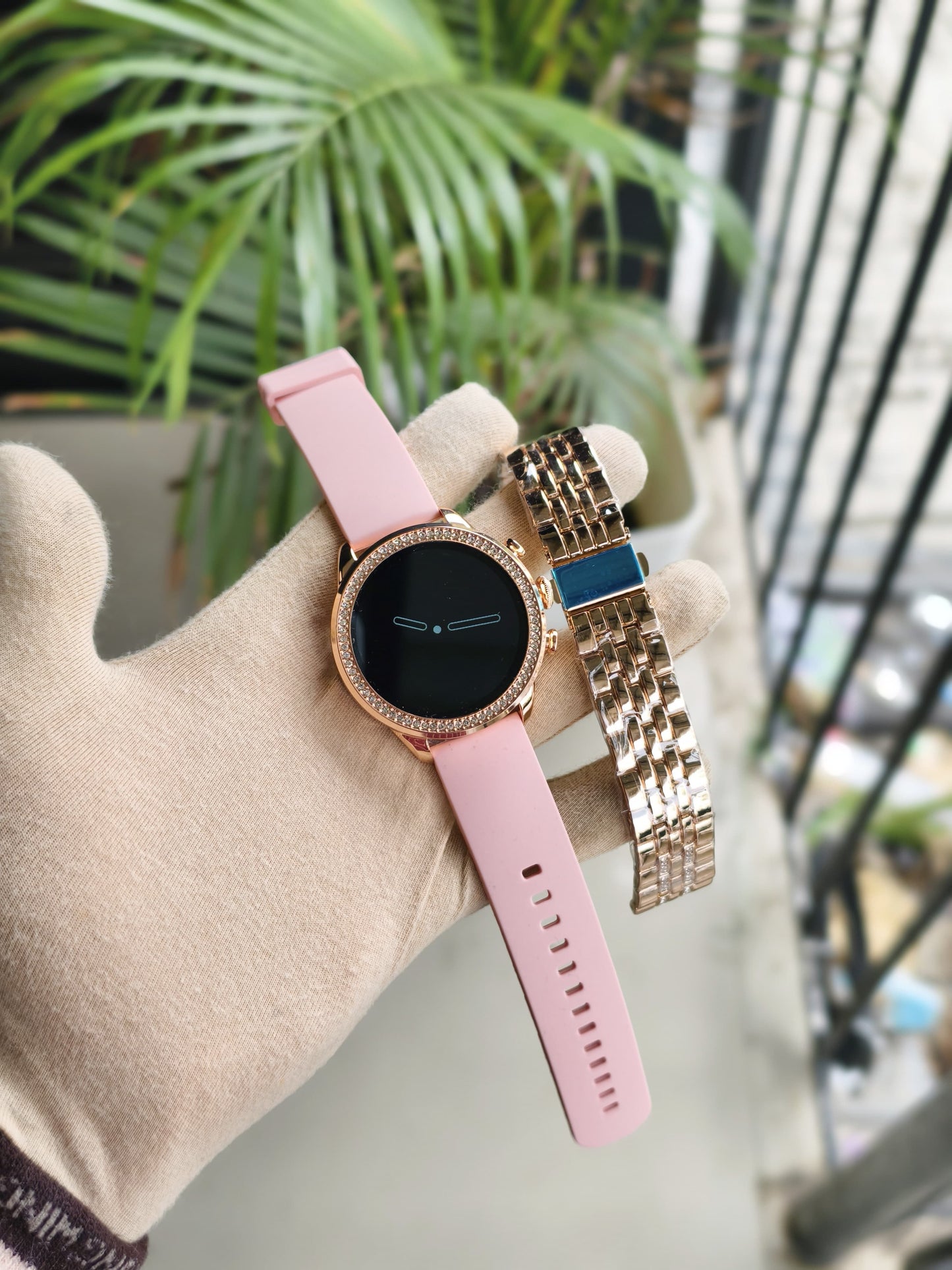 Fossil Gen 9 Smartwatch {Rose Gold Diamond Edition}