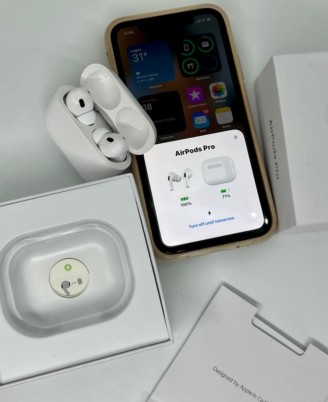 AirPodz Pro-2 USA (Type C Cable) With Active Noise Cancellation