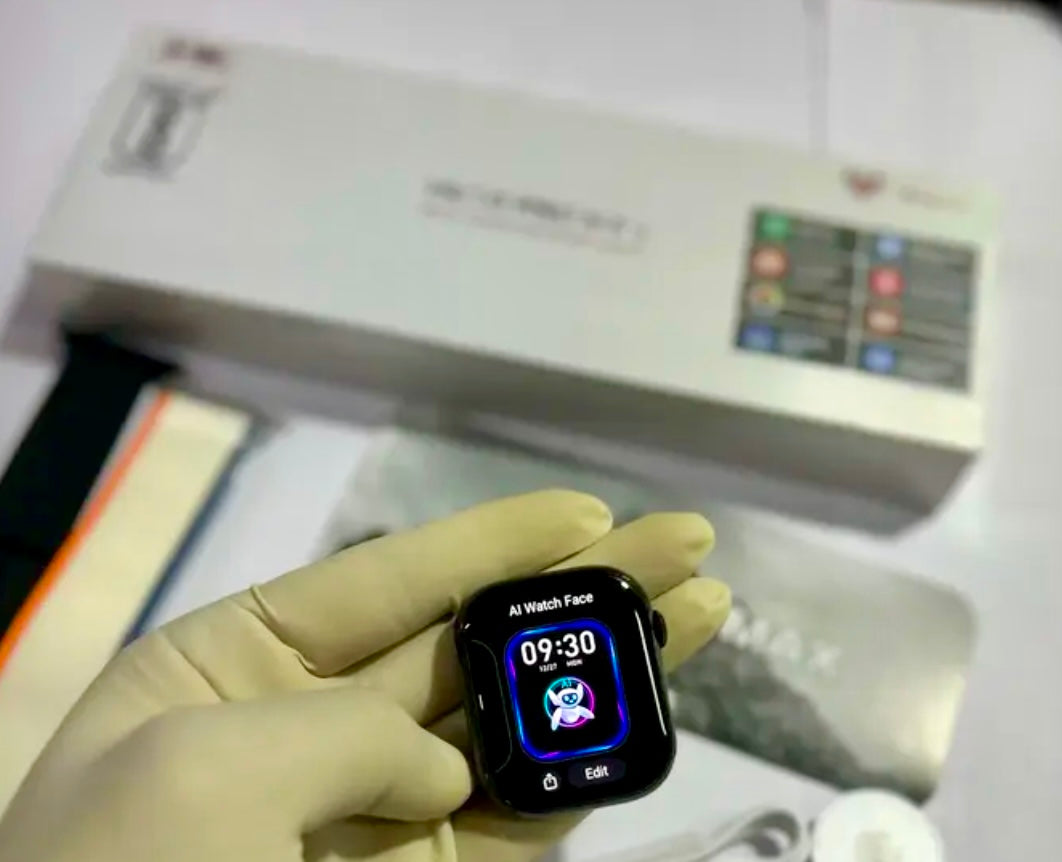 HK10 Pro Max Slim Design With Stainless Steel Finish Smart Watch {2024 Oct Edition} - Upgraded Version Of Series 10
