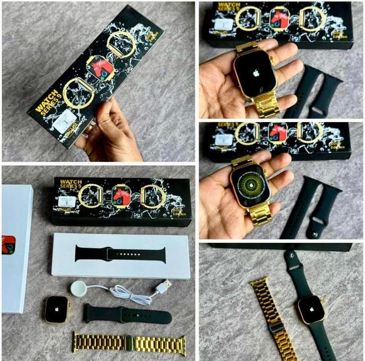 Series 9 Gold Edition Smartwatch {Best 1:1 Copy}
