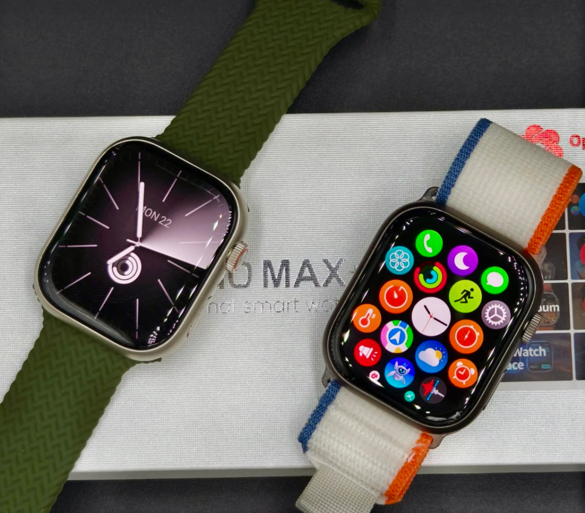 HK 9 Pro Max + Super AMOLED Display Smartwatch Inclusive Of ChatGPT⚡{2024 Model 1:1 Copy}