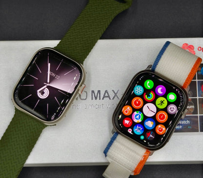 HK 9 Pro Max + Super AMOLED Display Smartwatch Inclusive Of ChatGPT⚡{2024 Model 1:1 Copy}