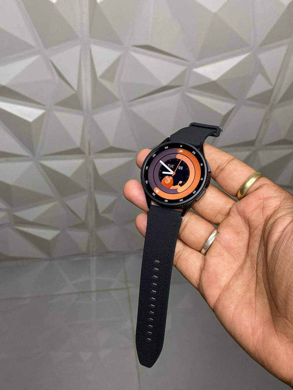 GALAXY WATCH 6 CLASSIC WITH DUAL BUTTONS & SAMSUNG PRINT* {1:1 ORIGINAL BOX PACKING}