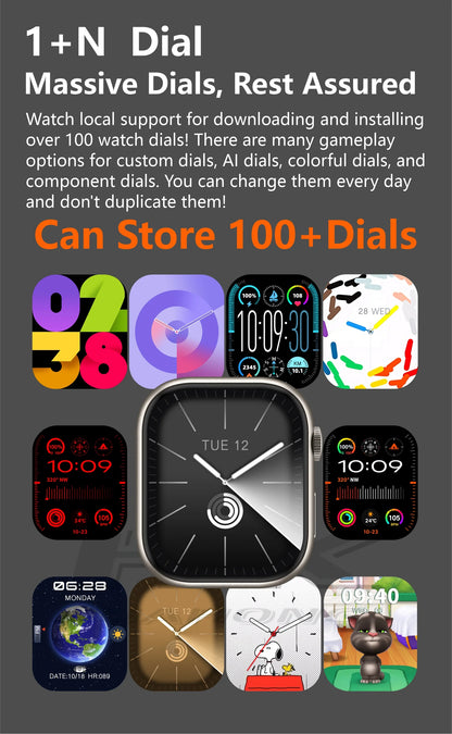 HK 9 Pro Max + Super AMOLED Display Smartwatch Inclusive Of ChatGPT⚡{2024 Model 1:1 Copy}