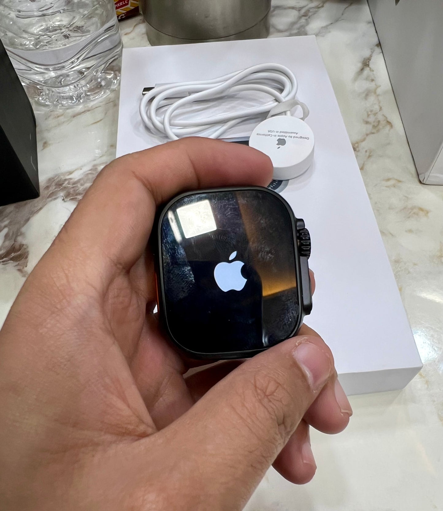 2025 Edition Smartwatch Ultra 2 – RT9 Pro V.2_Black Edition With Storage Variant, ON/OFF Logo, Gallery Sync & TWS Connect