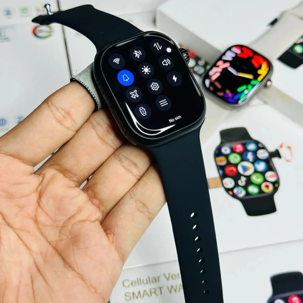 S16 Android 4G Smartwatch Super Curved AMOLED Display With 90Hz Refresh Rate, 180 Degree Telescopic Rotating 12 Mp Camera In 49 MM Ultra Look Dial
