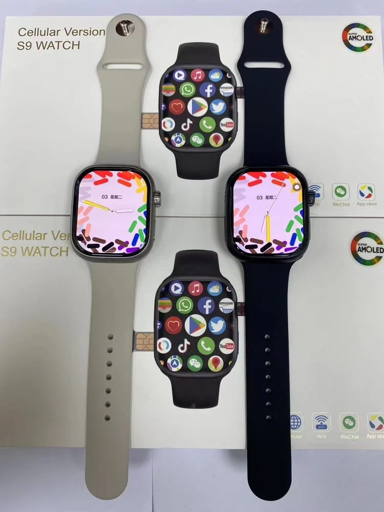 S16 Android 4G Smartwatch Super Curved AMOLED Display With 90Hz Refresh Rate, 180 Degree Telescopic Rotating 12 Mp Camera In 49 MM Ultra Look Dial