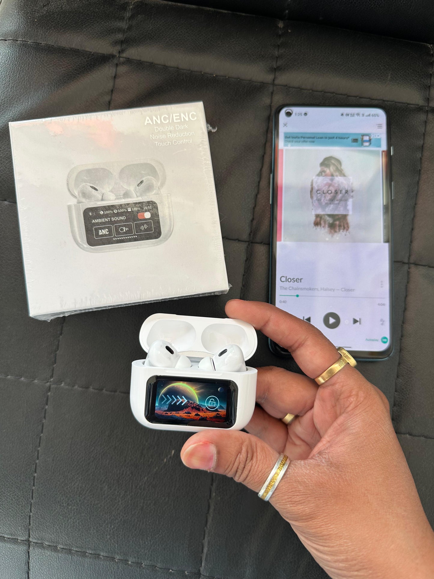AirPodz Pro 2 + Model With OG AMOLED Display