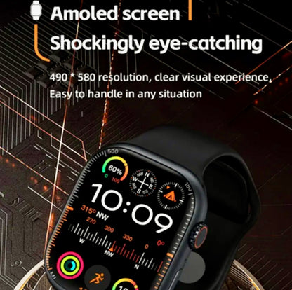 S16 Android 4G Smartwatch Super Curved AMOLED Display With 90Hz Refresh Rate, 180 Degree Telescopic Rotating 12 Mp Camera In 49 MM Ultra Look Dial