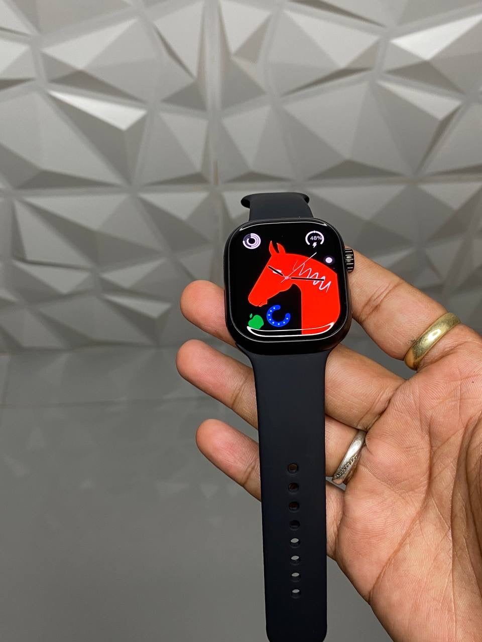 S16 Android 4G Smartwatch Super Curved AMOLED Display With 90Hz Refresh Rate, 180 Degree Telescopic Rotating 12 Mp Camera In 49 MM Ultra Look Dial