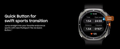 SAMSUNG Galaxy Active Ultra 7 Smartwatch (47mm Super AMOLED Display) With Samsung On / Off Logo