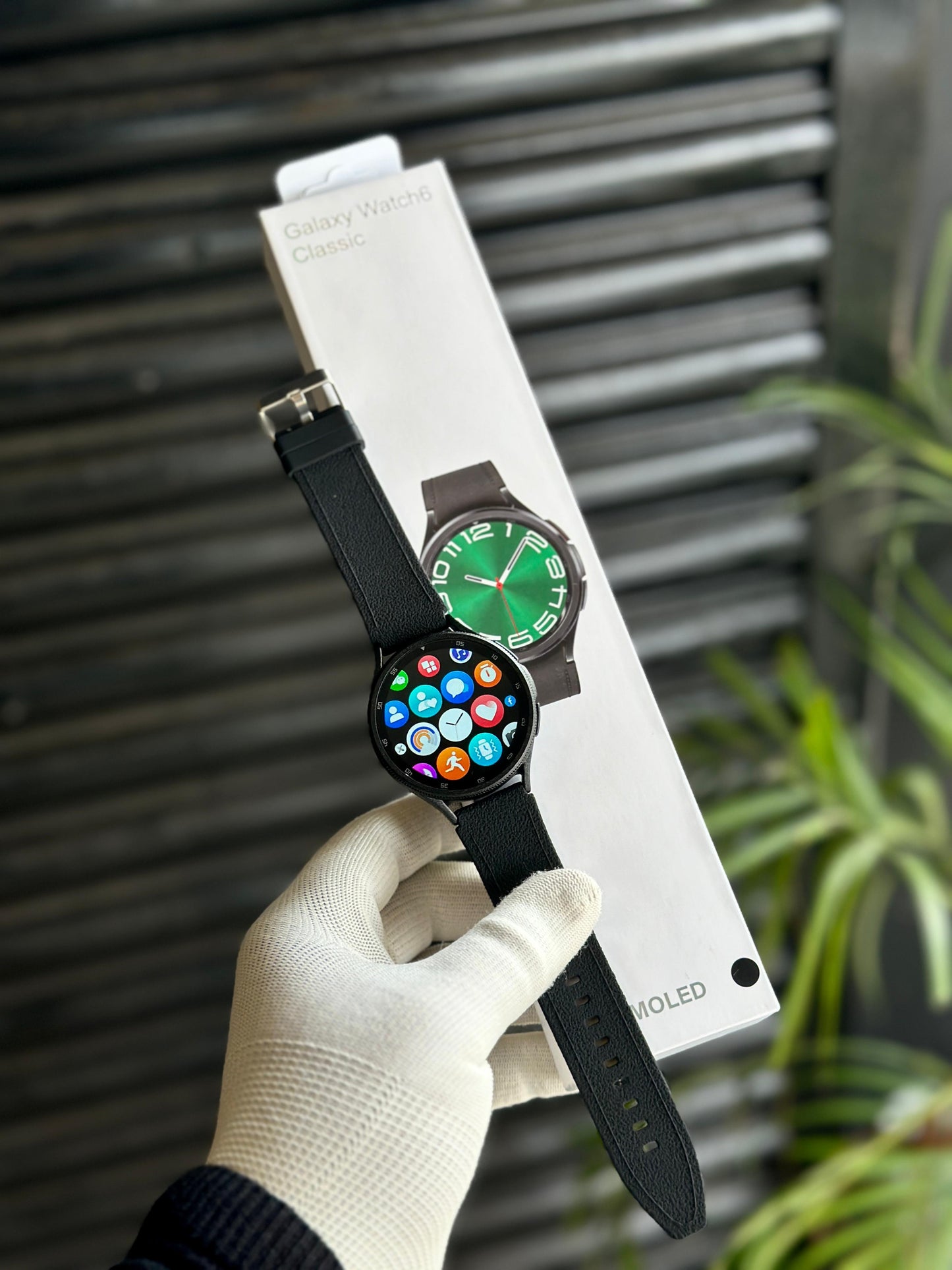 GALAXY WATCH 6 CLASSIC WITH DUAL BUTTONS & SAMSUNG PRINT* {1:1 ORIGINAL BOX PACKING}