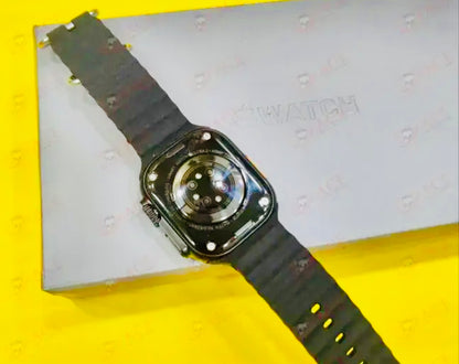 2025 Edition Smartwatch Ultra 2 – RT9 Pro V.2_Black Edition With Storage Variant, ON/OFF Logo, Gallery Sync & TWS Connect