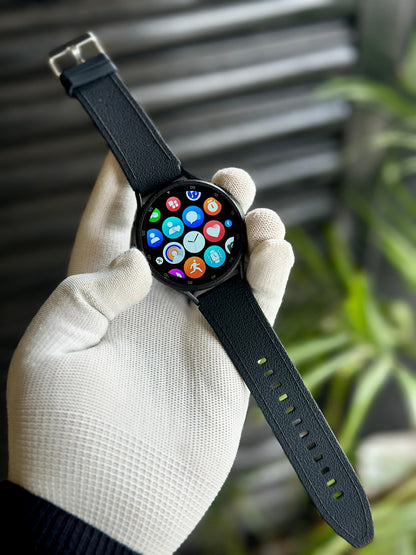 GALAXY WATCH 6 CLASSIC WITH DUAL BUTTONS & SAMSUNG PRINT* {1:1 ORIGINAL BOX PACKING}