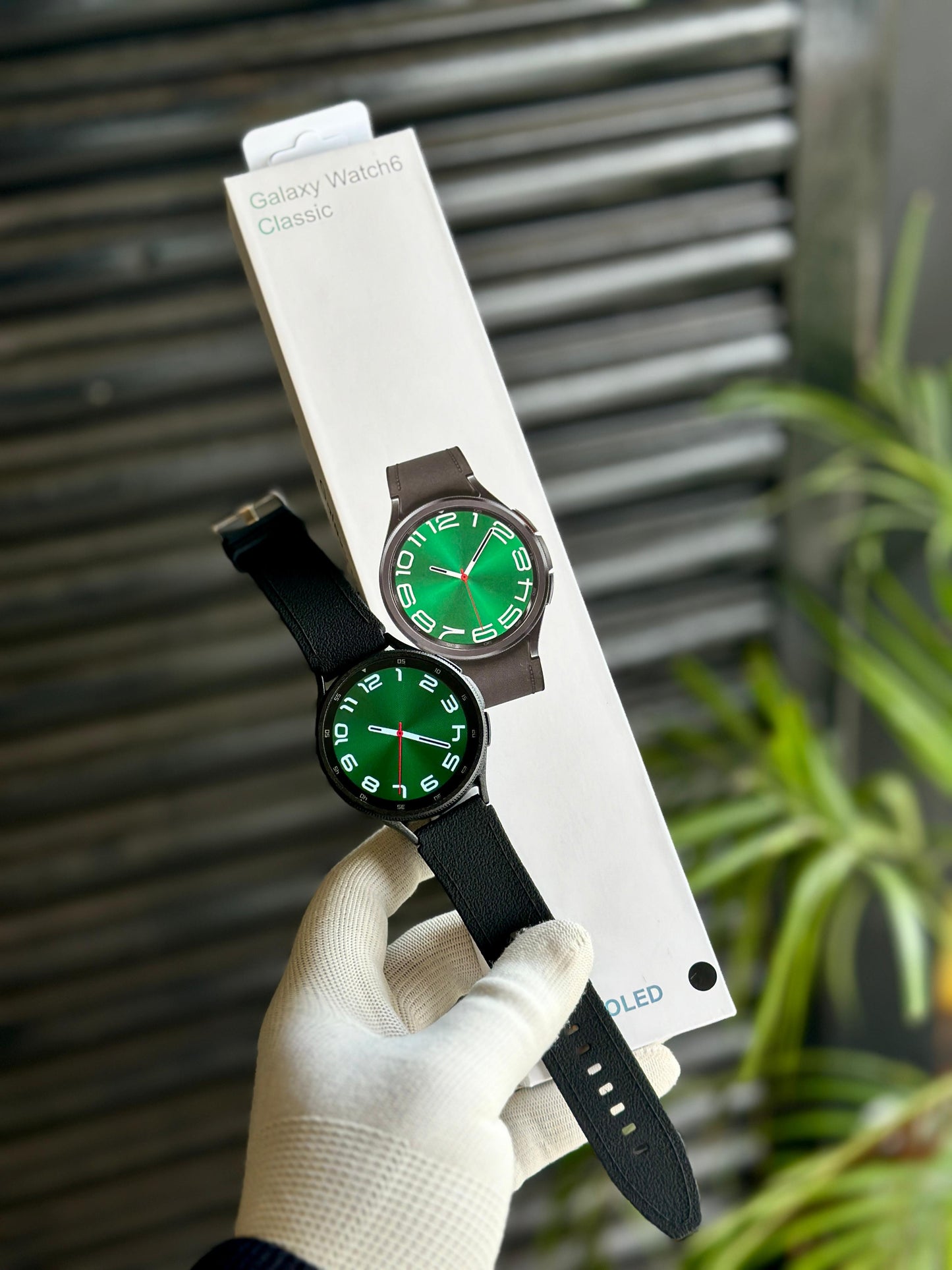 GALAXY WATCH 6 CLASSIC WITH DUAL BUTTONS & SAMSUNG PRINT* {1:1 ORIGINAL BOX PACKING}
