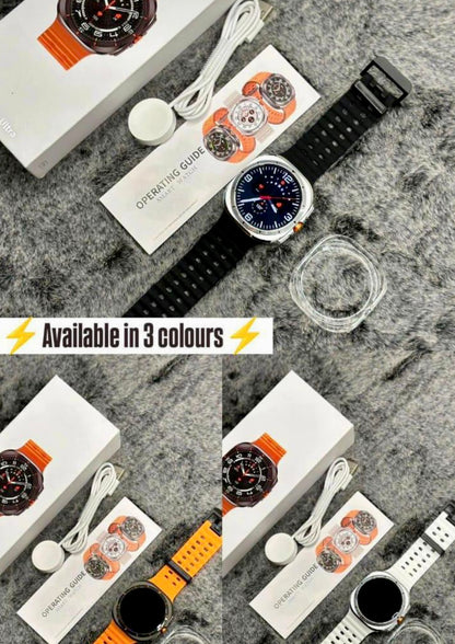SAMSUNG Galaxy Active Ultra 7 Smartwatch (47mm Super AMOLED Display) With Samsung On / Off Logo
