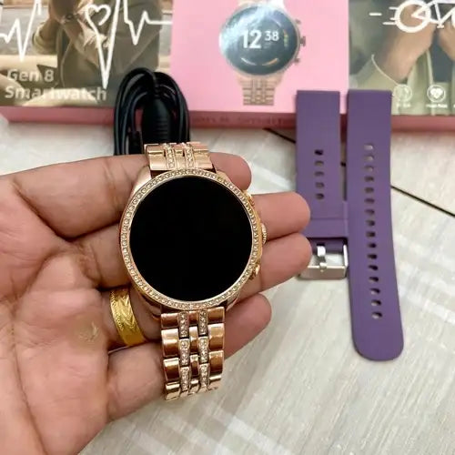 Fossil smartwatch gen 4 rose gold hotsell