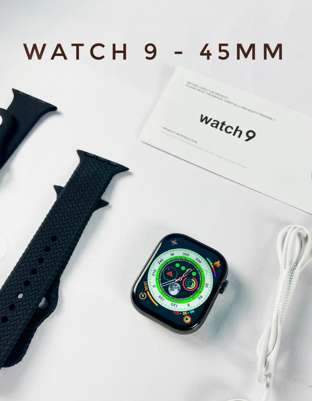 Latest Premium Series 9 Smartwatch - 1:1 Copy - 45MM {2024 Edition}