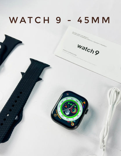 Latest Premium Series 9 Smartwatch - 1:1 Copy - 45MM {2024 Edition}