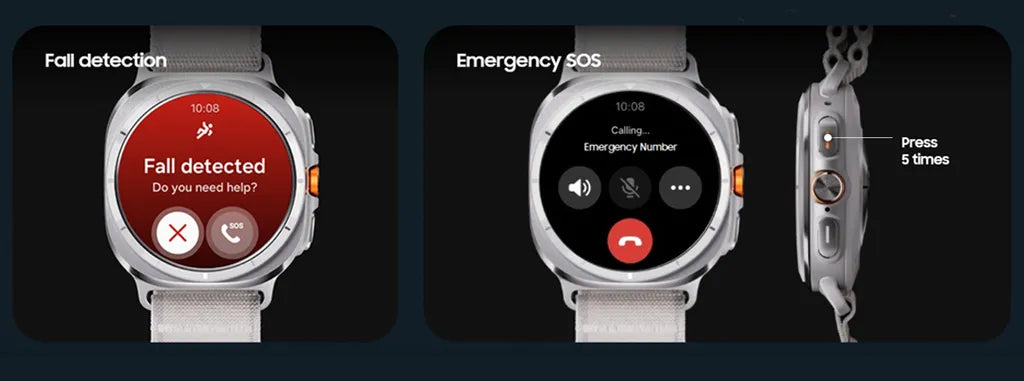 SAMSUNG Galaxy Active Ultra 7 Smartwatch (47mm Super AMOLED Display) With Samsung On / Off Logo