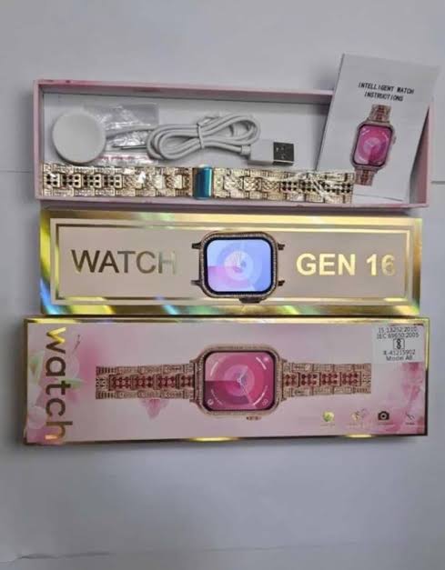 2024 Fossil Gen 16 Square Dial Smartwatch {Specially for Ladies In Diamond Edition}
