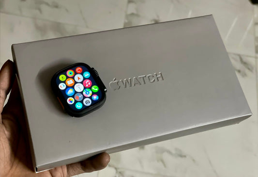 2025 Edition Smartwatch Ultra 2 – RT9 Pro V.2_Black Edition With Storage Variant, ON/OFF Logo, Gallery Sync & TWS Connect