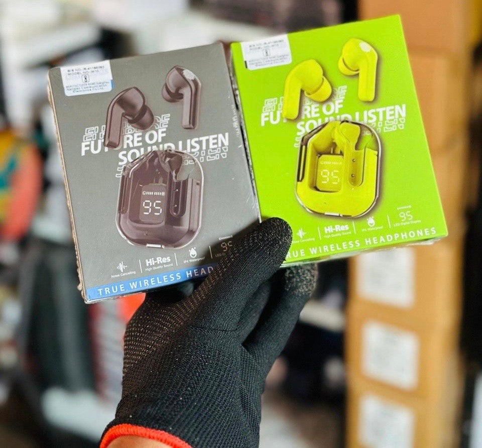 UltraPods Wireless Mini Crystal Display Earbuds