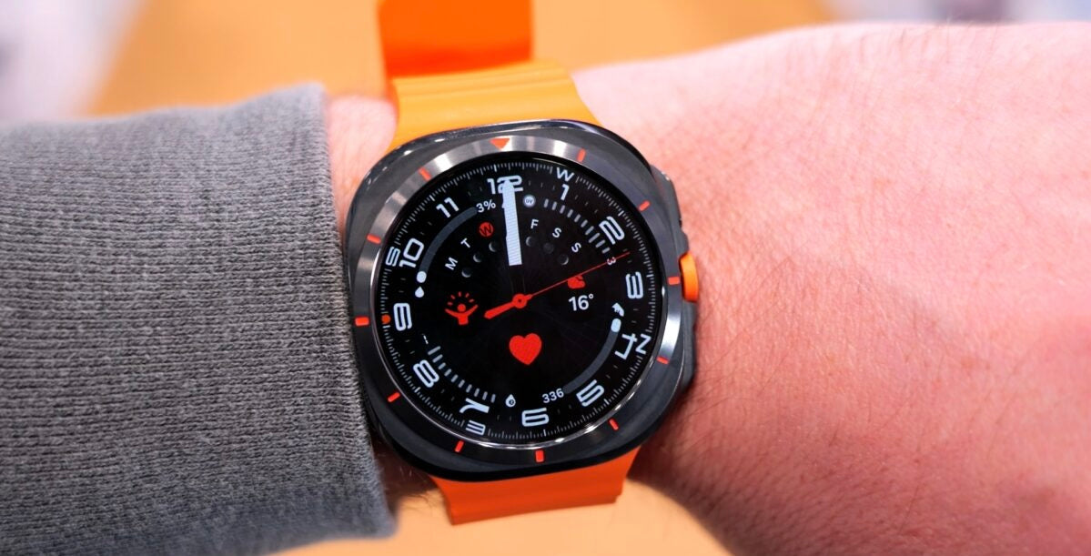 SAMSUNG Galaxy Active Ultra 7 Smartwatch (47mm Super AMOLED Display) With Samsung On / Off Logo