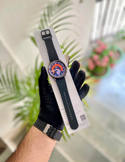 GALAXY WATCH 6 CLASSIC WITH DUAL BUTTONS & SAMSUNG PRINT* {1:1 ORIGINAL BOX PACKING}