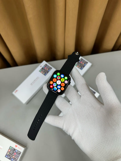 HK10 Pro Max Slim Design With Stainless Steel Finish Smart Watch {2024 Oct Edition} - Upgraded Version Of Series 10