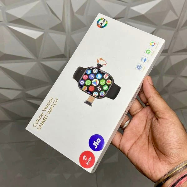 S16 Android 4G Smartwatch Super Curved AMOLED Display With 90Hz Refresh Rate, 180 Degree Telescopic Rotating 12 Mp Camera In 49 MM Ultra Look Dial