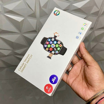 S16 Android 4G Smartwatch Super Curved AMOLED Display With 90Hz Refresh Rate, 180 Degree Telescopic Rotating 12 Mp Camera In 49 MM Ultra Look Dial