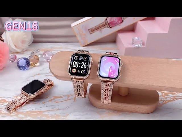 2024 Fossil Gen 16 Square Dial Smartwatch {Specially for Ladies In Diamond Edition}