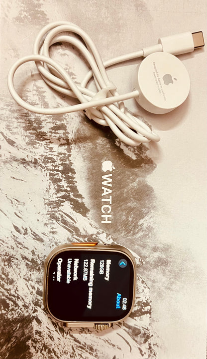 Ultra 2 Imported Edition_128GB Internal Memory 1:1 OLED Display With LOGO Smartwatch {RT-9_V2.0}