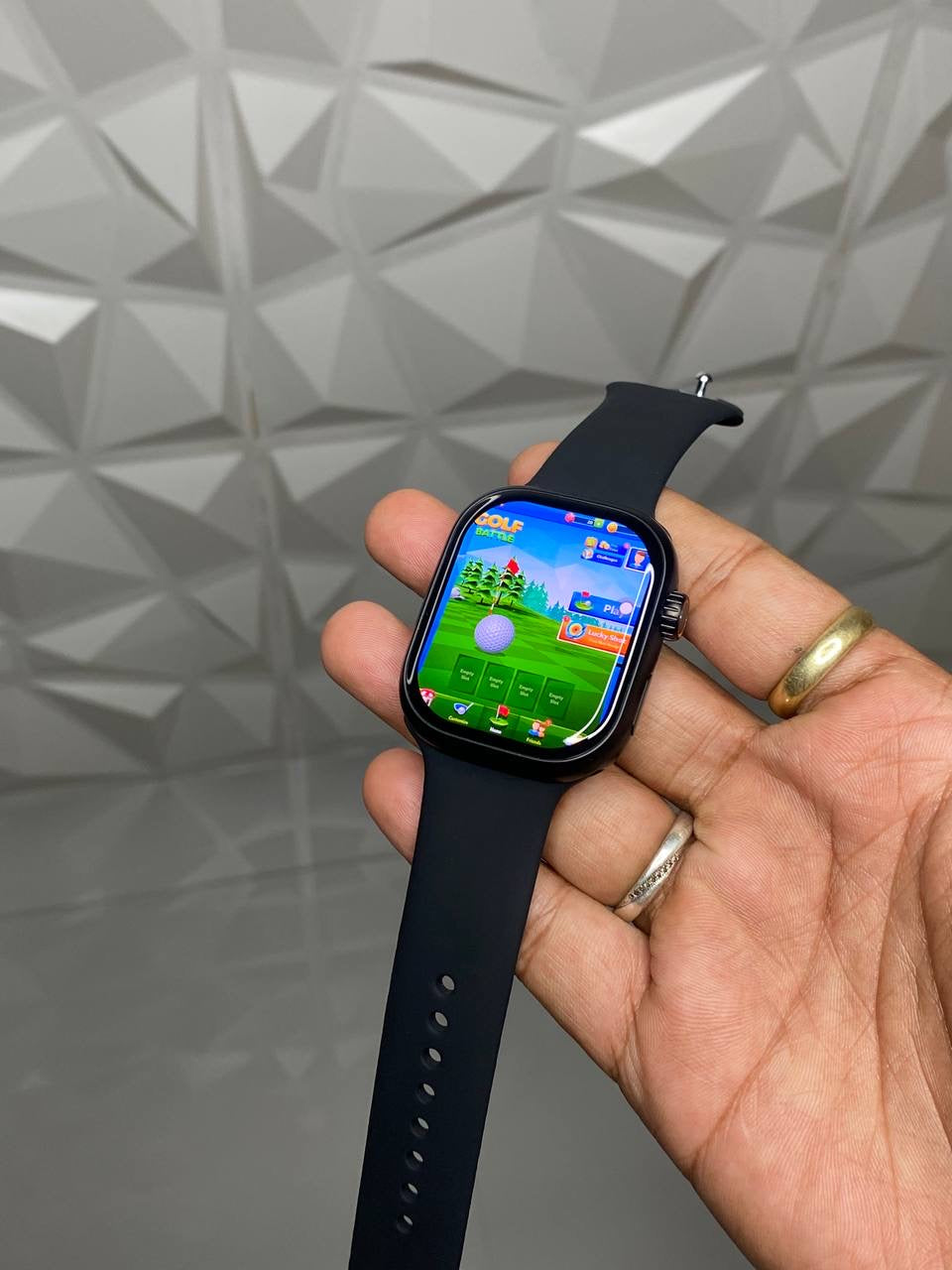 S16 Android 4G Smartwatch Super Curved AMOLED Display With 90Hz Refresh Rate, 180 Degree Telescopic Rotating 12 Mp Camera In 49 MM Ultra Look Dial