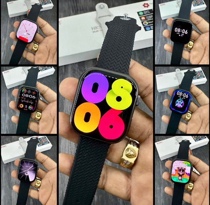 HK 9 Pro Max + Super AMOLED Display Smartwatch Inclusive Of ChatGPT⚡{2024 Model 1:1 Copy}