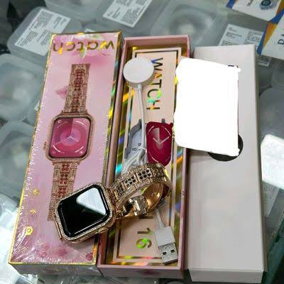 2024 Fossil Gen 16 Square Dial Smartwatch {Specially for Ladies In Diamond Edition}