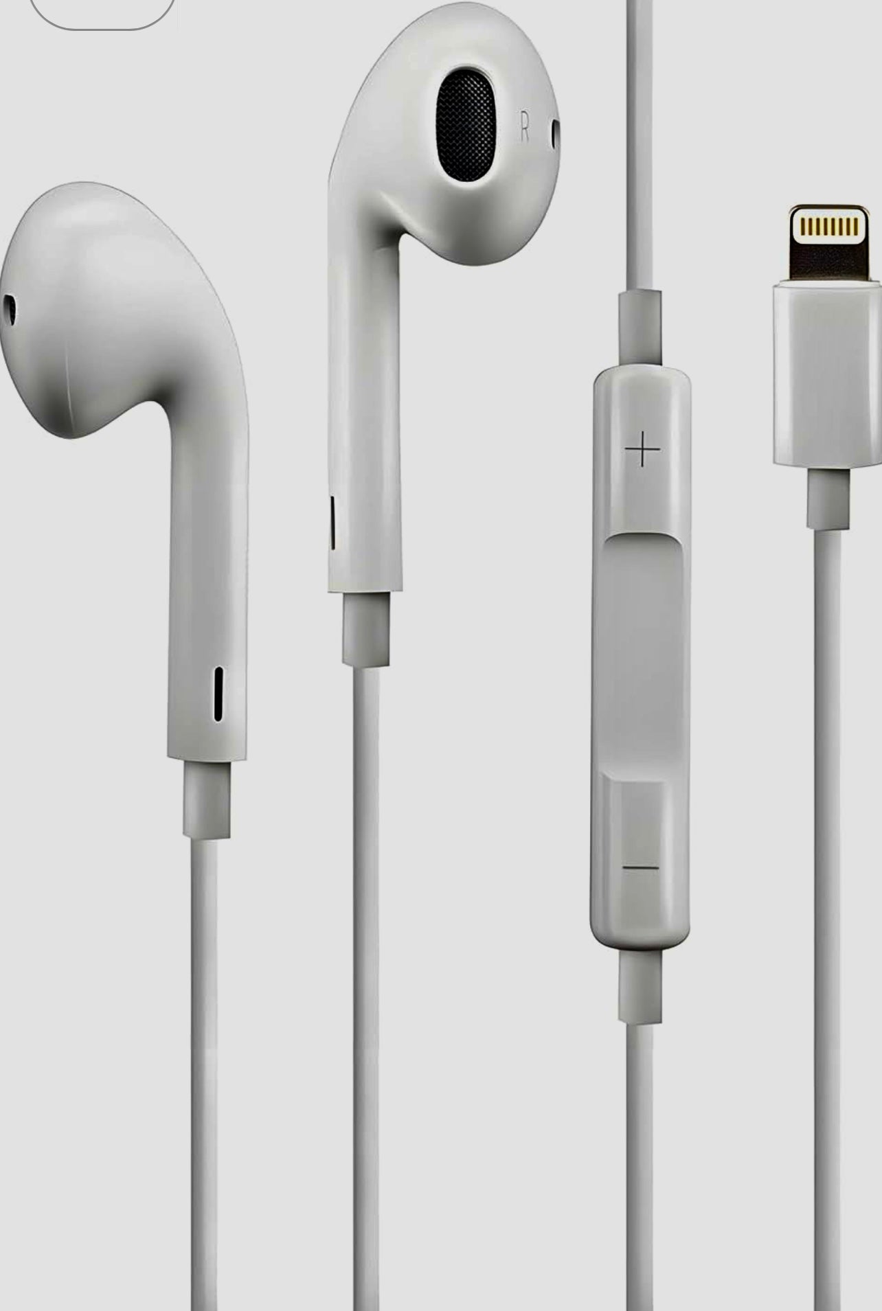 Wired In-Ear Earphone With Lightning Connector Port