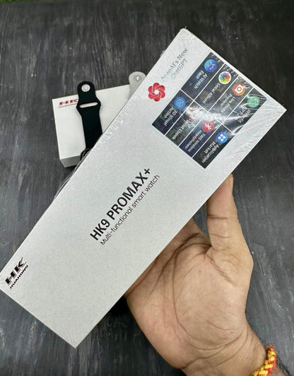HK 9 Pro Max + Super AMOLED Display Smartwatch Inclusive Of ChatGPT⚡{2024 Model 1:1 Copy}