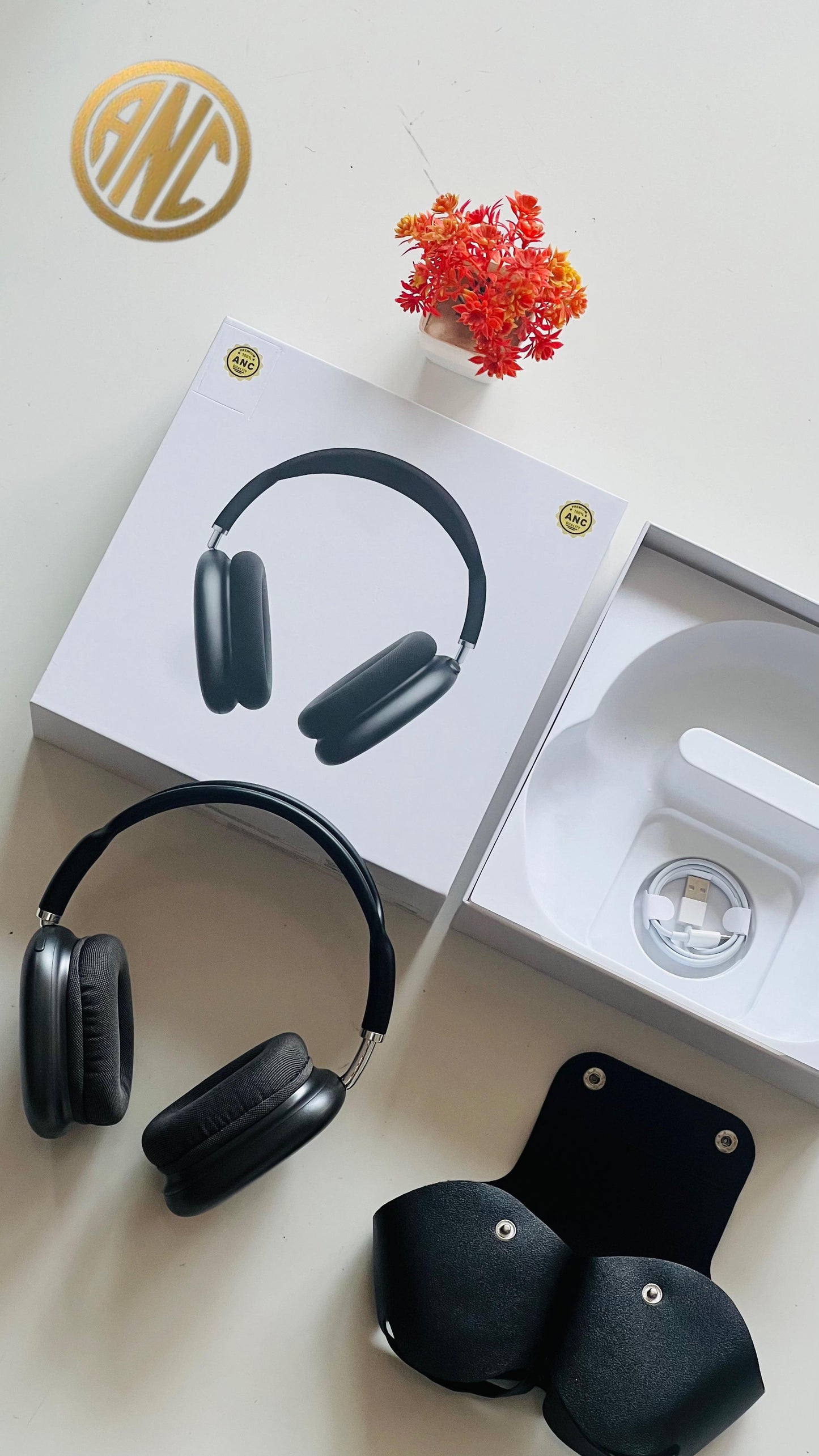 AIRPODZ MAX - NEXT TO OG QUALITY (With ANC Feature & Magnetic Cushions) 2024 Dubai Edition ✅