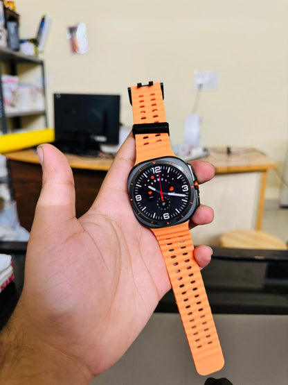 SAMSUNG Galaxy Active Ultra 7 Smartwatch (47mm Super AMOLED Display) With Samsung On / Off Logo