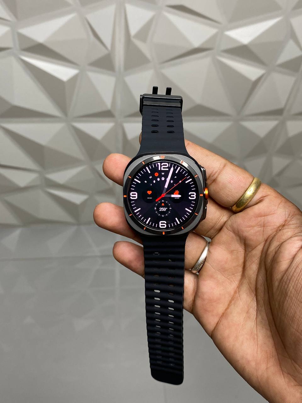 SAMSUNG Galaxy Active Ultra 7 Smartwatch (47mm Super AMOLED Display) With Samsung On / Off Logo