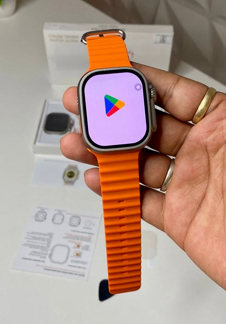 S12 Ultra High- Resolution Smartwatch With 180 Degree Rotating Camera || 4G & 5G SIM Supported || Android Operating System