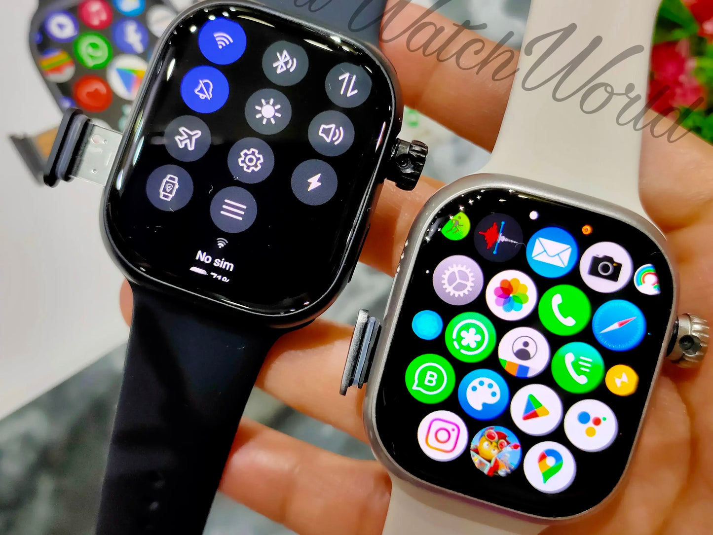 S16 Android 4G Smartwatch Super Curved AMOLED Display With 90Hz Refresh Rate, 180 Degree Telescopic Rotating 12 Mp Camera In 49 MM Ultra Look Dial