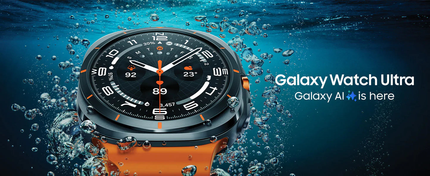SAMSUNG Galaxy Active Ultra 7 Smartwatch (47mm Super AMOLED Display) With Samsung On / Off Logo