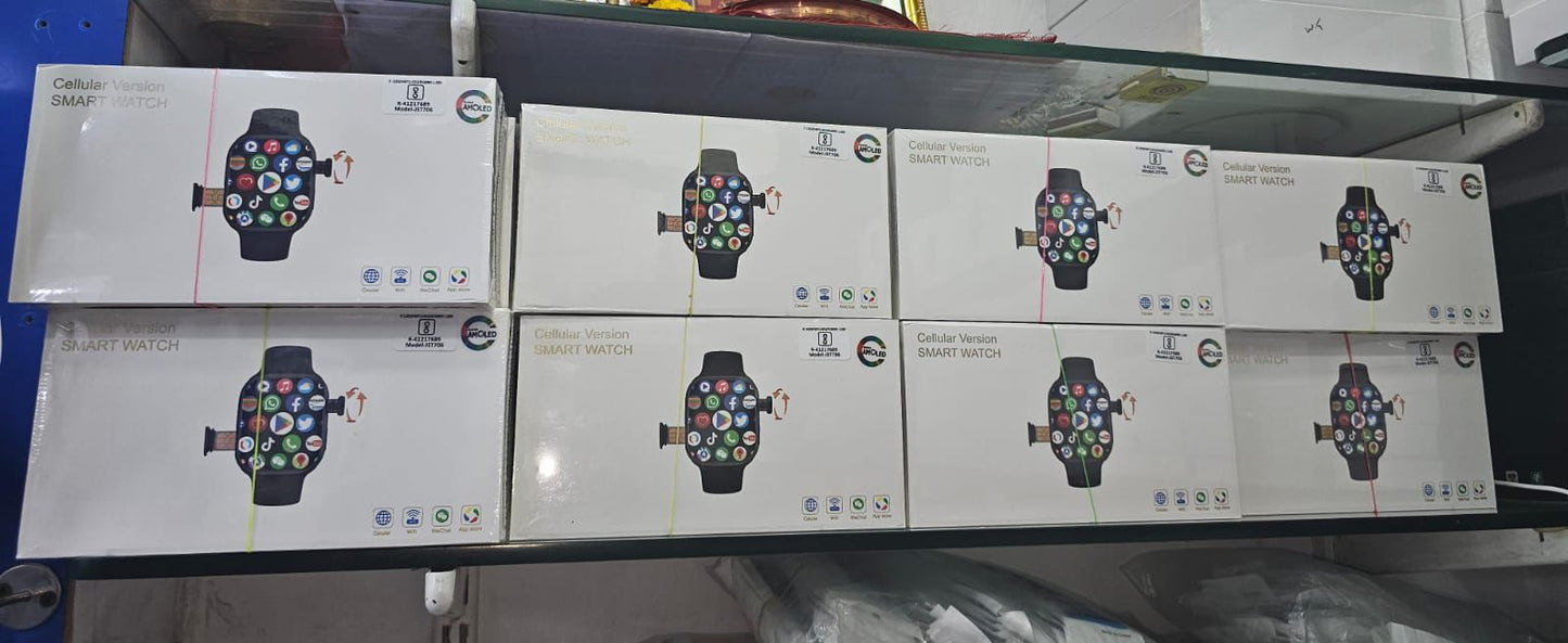 S16 Android 4G Smartwatch Super Curved AMOLED Display With 90Hz Refresh Rate, 180 Degree Telescopic Rotating 12 Mp Camera In 49 MM Ultra Look Dial