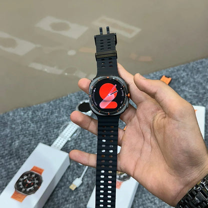 SAMSUNG Galaxy Active Ultra 7 Smartwatch (47mm Super AMOLED Display) With Samsung On / Off Logo